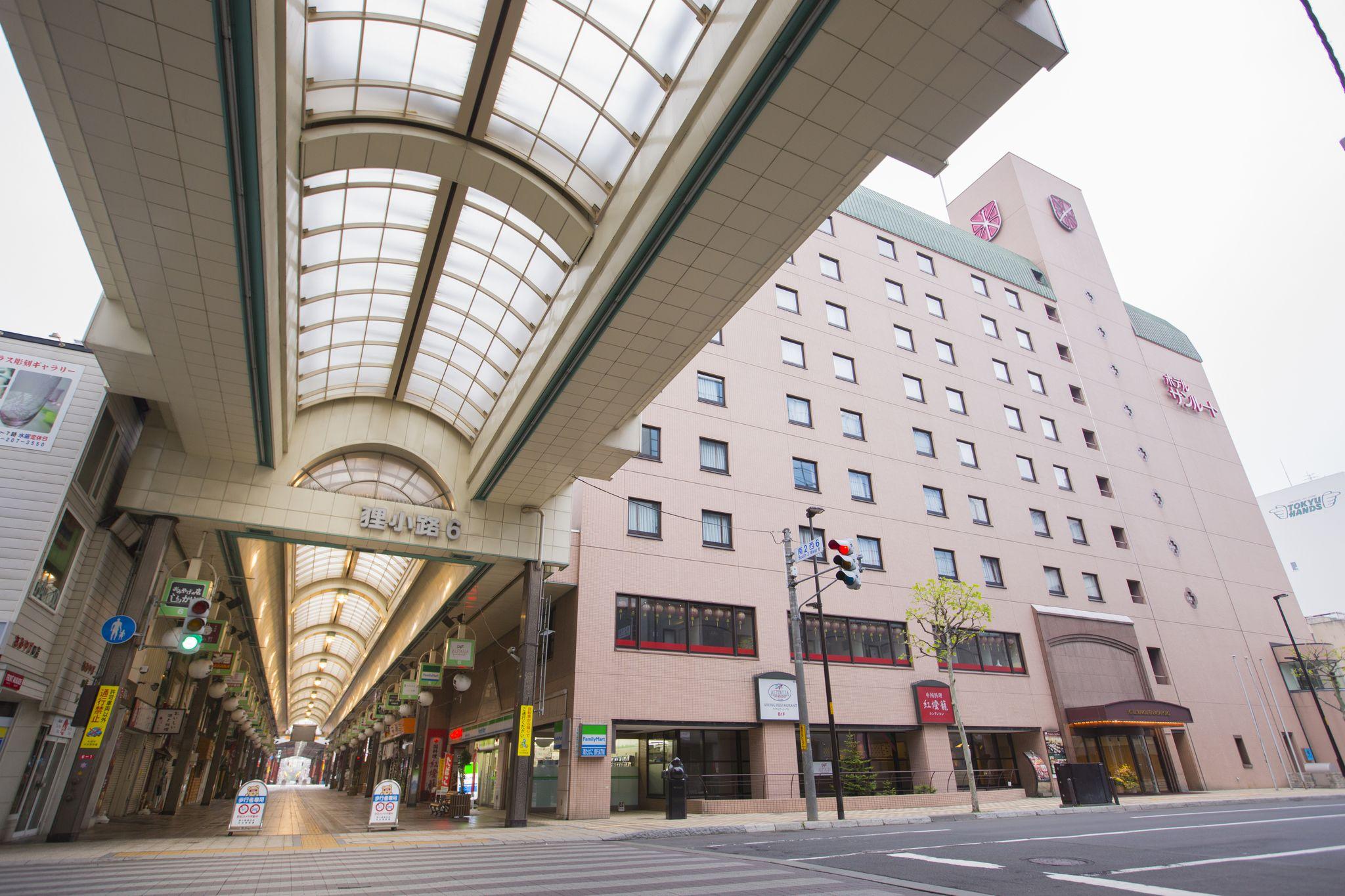 Hotel Sunroute New Sapporo Zewnętrze zdjęcie